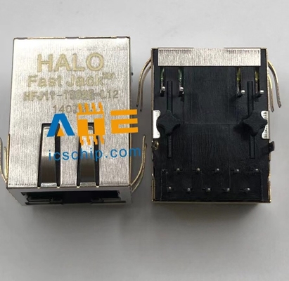 HFJ11-1G02E-L12RL HALO Electronics FastJack Single Port RJ45 Right Angle