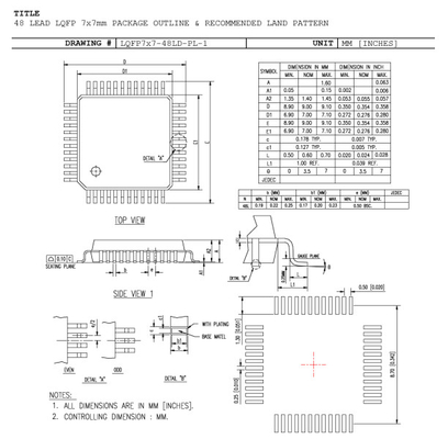 KSZ8721BLI-TR Microchip Technology IC TRANSCEIVER FULL 1/1 48LQFP Integrated circuits