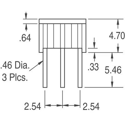 3362P-1-103LF 10k Ohm Trimmer Potentiometer Electronics Components