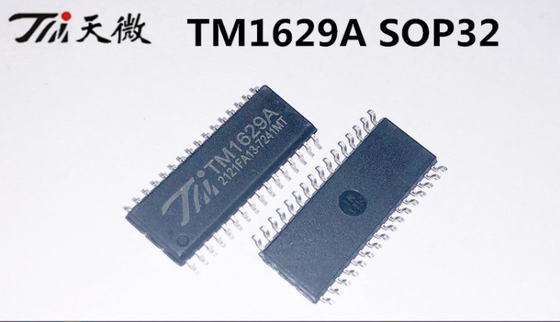 TM1629 QFP High band LED digital driver chip IC Integrated circuits TM1629A TM1629B TM1629C TM1629D SOP32