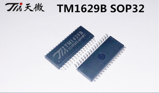 TM1629 QFP High band LED digital driver chip IC Integrated circuits TM1629A TM1629B TM1629C TM1629D SOP32