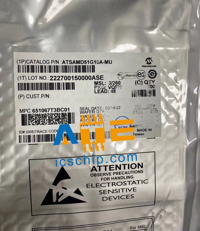 ATSAML10D16AMU ATSAML10D16 Microcontroller Microchip MCU IC by Angel