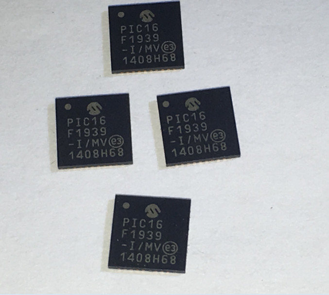 PIC16F1939 PIC Microchip Microcontroller QFN PIC16F1939-I/MV