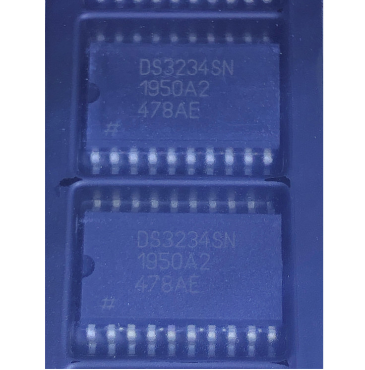 DS3234SN+ Maxim Integrated Real Time Clock Serial IC 256byte Clock Calendar Alarm Battery Backup