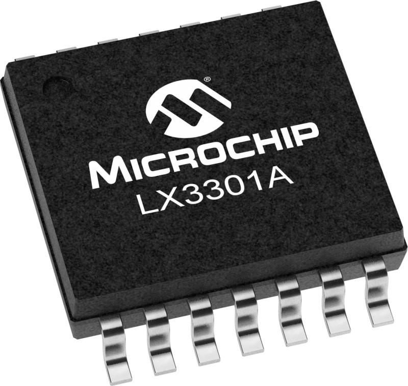 LX3301A Microchip Inductive Sensor IC LX3302A Rotary Position Sensor IC