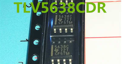 TLV5637CD dual 10-bit voltage output DAC IC with a flexible 3-wire serial interface